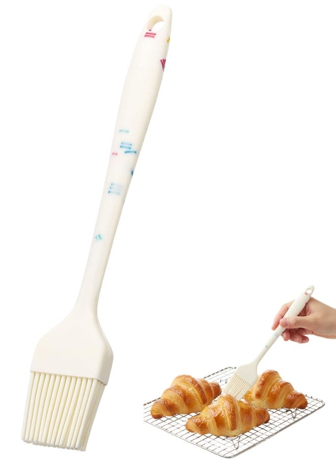 Silicone Pastry Basting Brush – Food-Grade BPA-Free, Heat Resistant up to 660°F/315°C – Multi-Purpose Cooking Brush for Baking, BBQ, Grilling, Sauces, Butter, Cake & Bread – Ergonomic, Durable, and Dishwasher Safe - Image 1